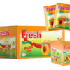 Fresh Quick - Şeftali Aromalı İçecek Tozu - 9 gr