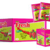 Fresh Quick - Çilek Aromalı İçecek Tozu - 9 gr