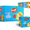 Fresh Quick - Portakal Aromalı İçecek Tozu Bardak Hediyeli Stick - 10 gr